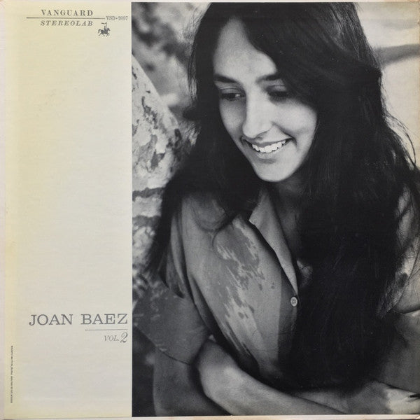 Joan Baez - Joan Baez Vol. 2 (Very Good (VG)) Folk World & Country (LP, Album, RP, Pit)