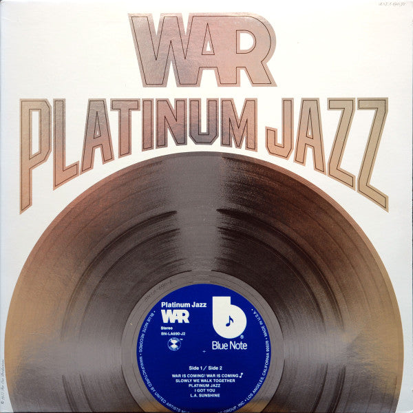 War - Platinum Jazz (Very Good (VG)) Jazz, Funk / Soul (2xLP, Album, Comp)