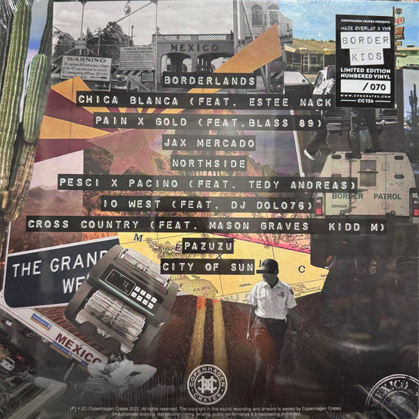 Maze Overlay x VHS  - Border Kids (Very Good Plus (VG+)) Hip Hop (LP, Album, Ltd, Num)