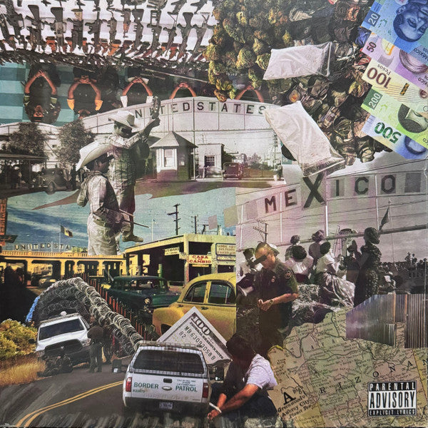 Maze Overlay x VHS  - Border Kids (Very Good Plus (VG+)) Hip Hop (LP, Album, Ltd, Num)