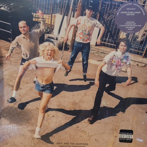 Amyl and The Sniffers - Cartoon Darkness (Very Good Plus (VG+)) Rock (LP, Album, Bla)