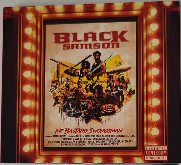 Wu-Tang* X Mathematics* - Black Samson, The Bastard Swordsman (Mint (M)) Hip Hop (CD, Album)
