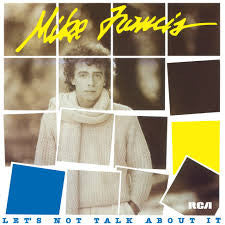 Mike Francis - Let's Not Talk About It (Mint (M)) Electronic, Funk / Soul (LP, Album, Whi)