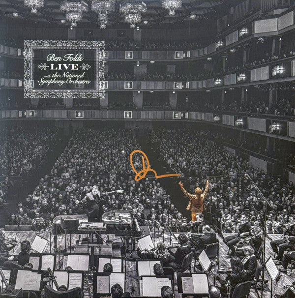 Ben Folds With National Symphony Orchestra - Live With The National Symphony Orchestra (Mint (M)) Rock, Classical (LP, Album, Whi)