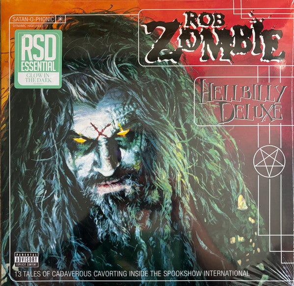 Rob Zombie - Hellbilly Deluxe (Mint (M)) Rock (LP, Album, RE, Glo)