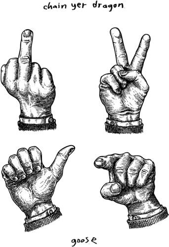 Goose  - Chain Yer Dragon  (Mint (M)) Rock (3xLP, Ltd, 180)