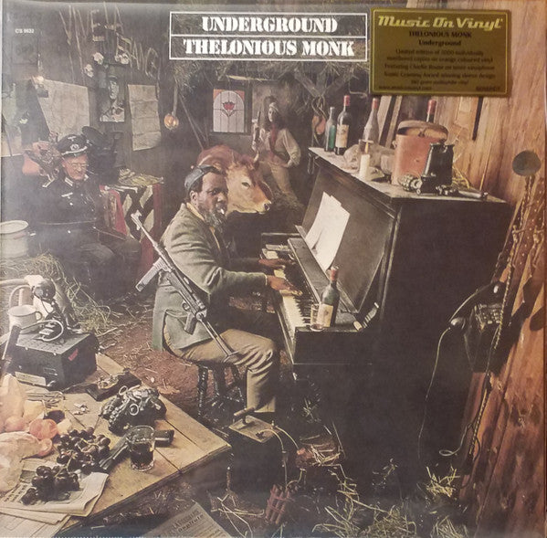 Thelonious Monk - Underground (Mint (M)) Jazz (LP, Album, Num, RE, RM, Ora)