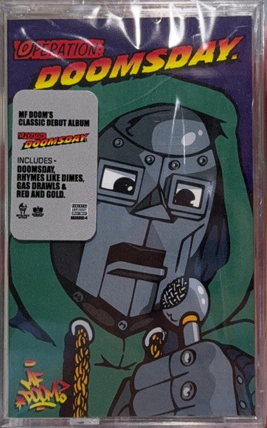 MF Doom - Operation Doomsday (Mint (M)) Hip Hop (Cass, Album, RE, Sil)