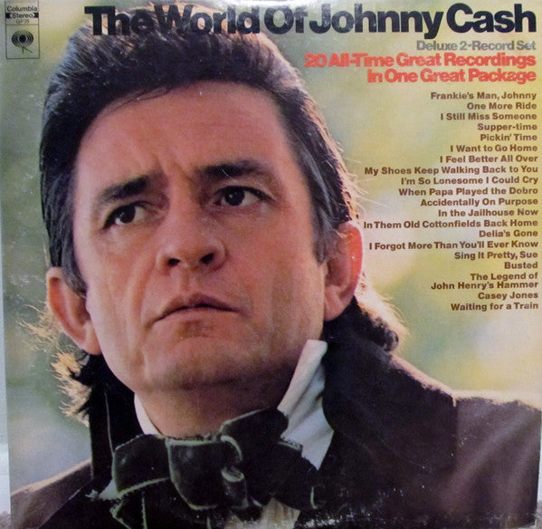 Johnny Cash - The World Of Johnny Cash (Very Good (VG)) Folk World & Country (2xLP, Comp, Ter)