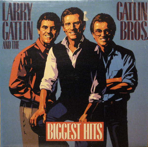 Larry Gatlin & The Gatlin Bros.* - Biggest Hits (Very Good Plus (VG+)) Folk World & Country (LP, Comp)