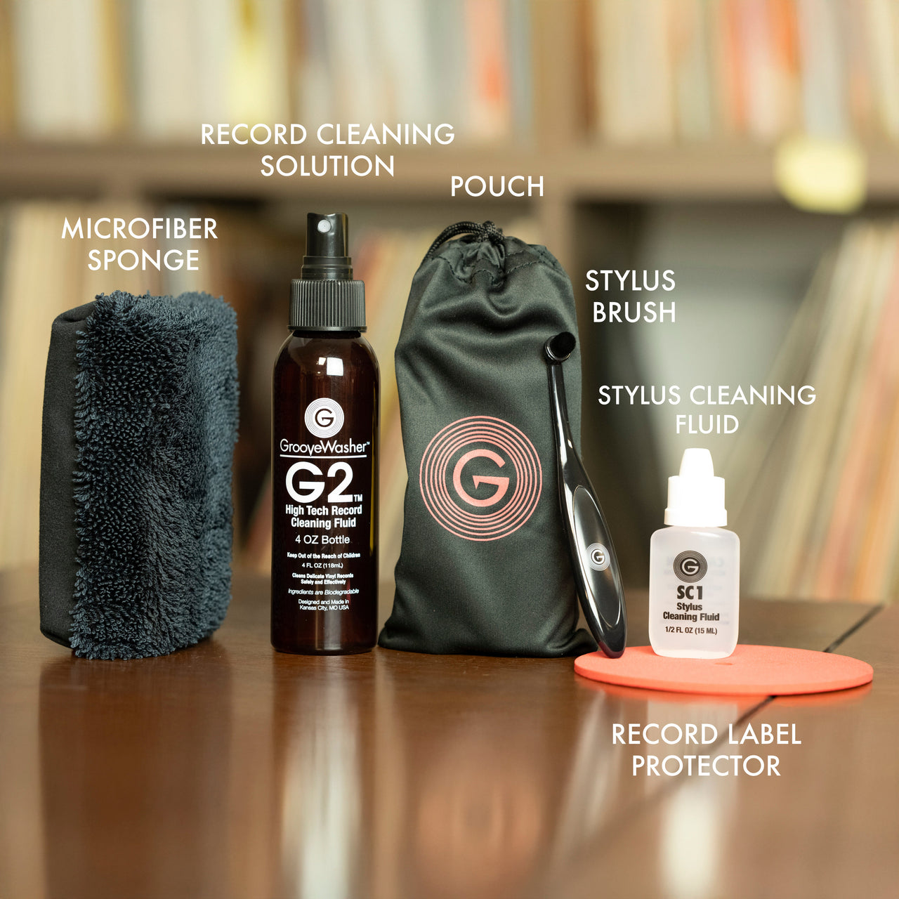 Groove Washer - Record & Stylus Care System