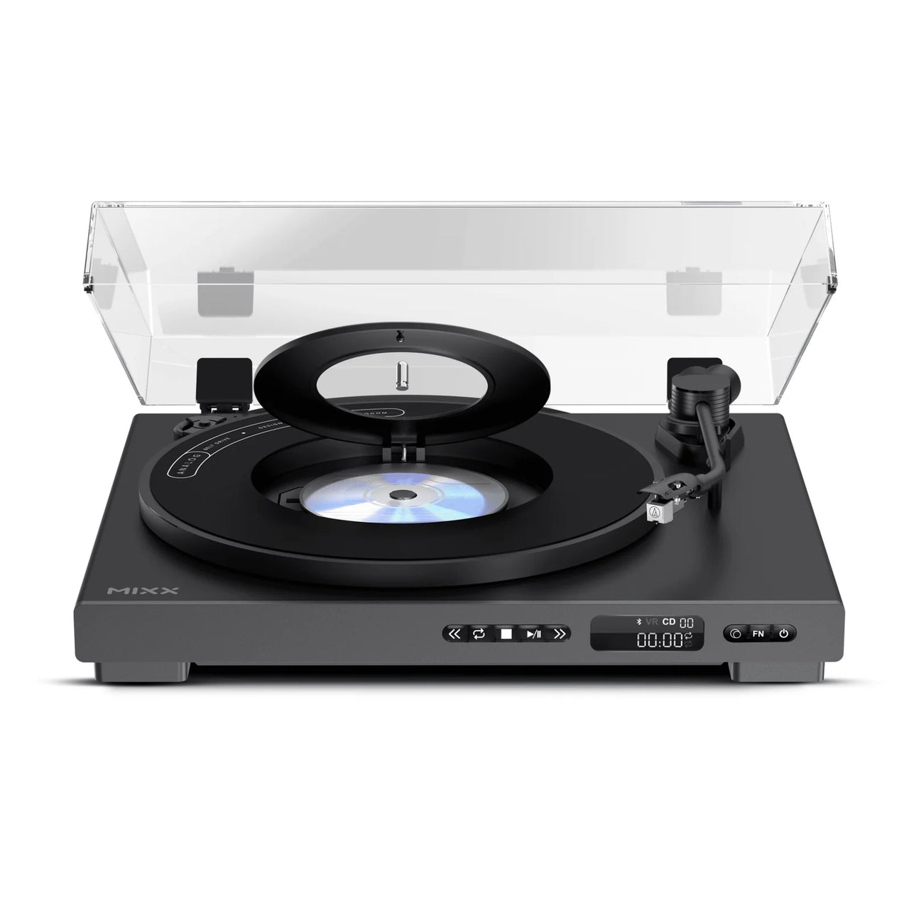 MIXX Analog Plus 2 In 1 Vinyl Record and CD Player