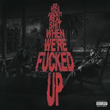 Bas  - We Only Talk About Real Shit When We're Fucked Up (Very Good Plus (VG+)) Hip Hop (2xLP, Album, Red)