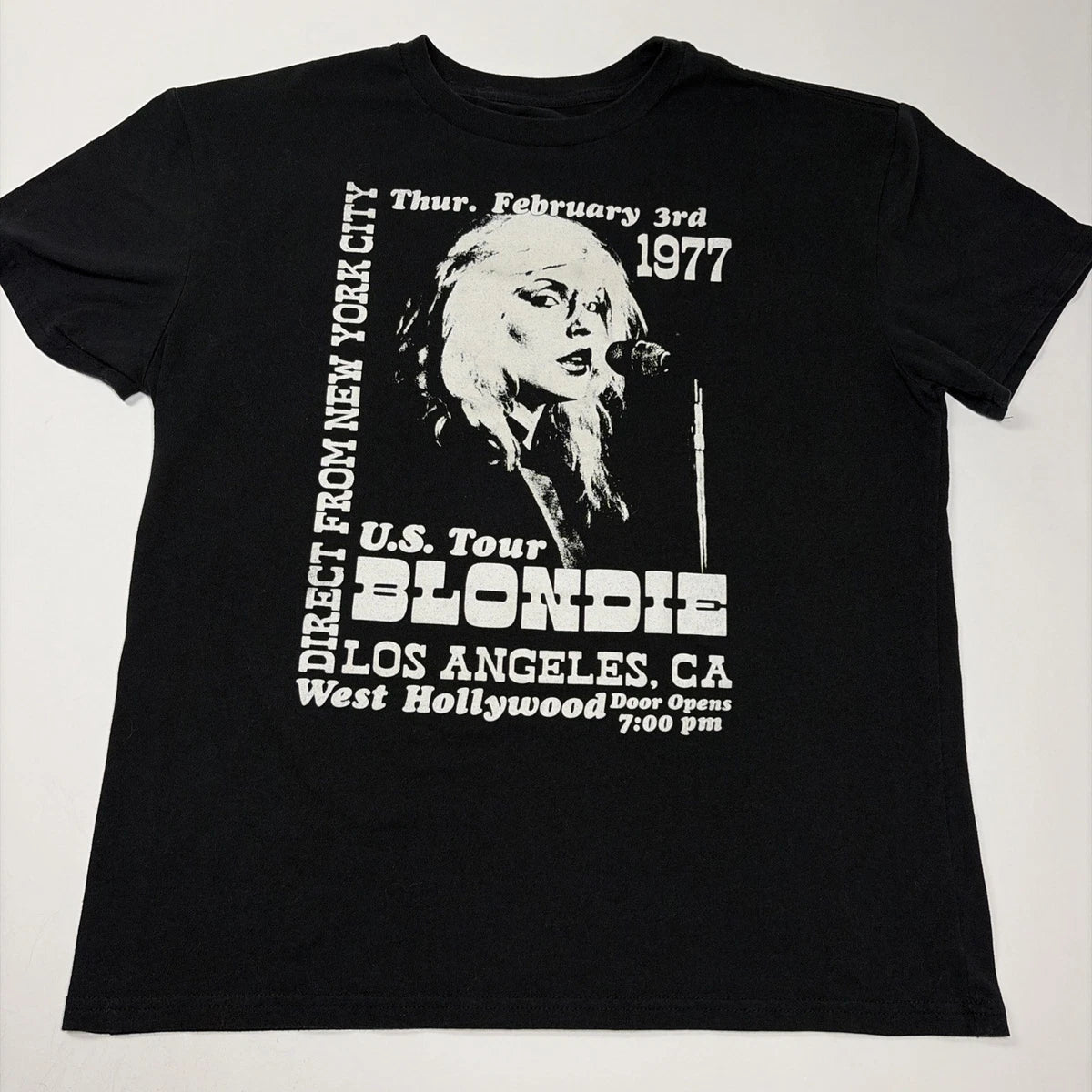 Blondie - 1977 Tour - Cotton T-Shirt
