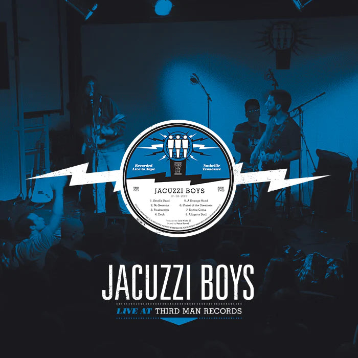 Jacuzzi Boys  - Live At Third Man (Mint (M)) Rock (LP, Album)