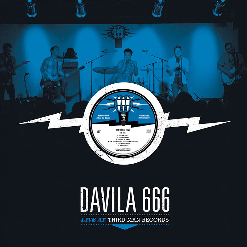 Davila 666 - Live At Third Man (Mint (M)) Rock (LP)