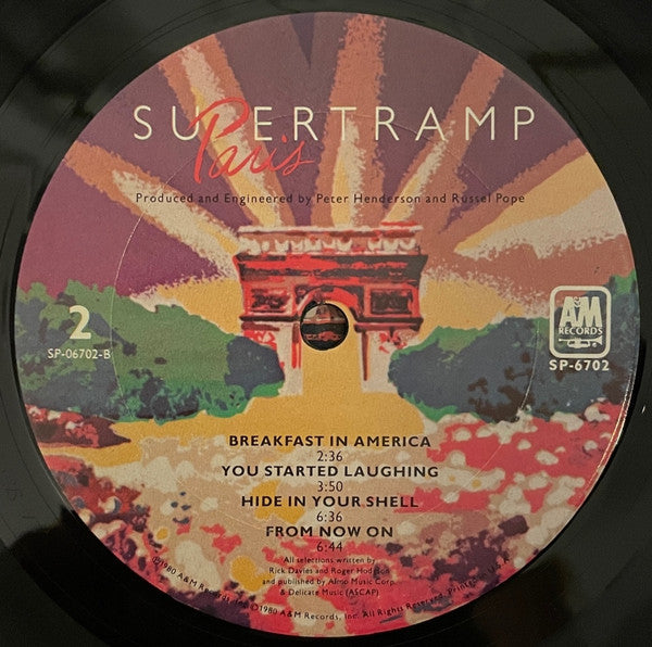 Buy Supertramp : Paris (2xLP, Album, Ter) Online for a great price