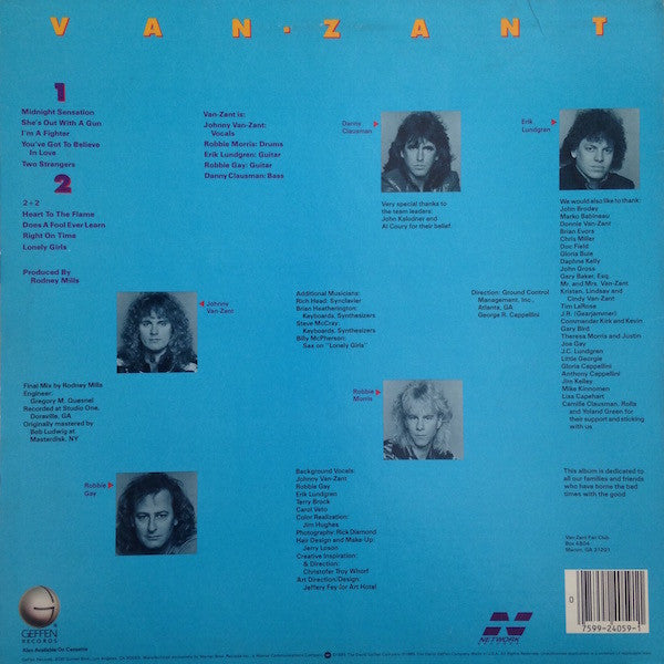 Van-Zant : Van-Zant (LP, Album, All)
