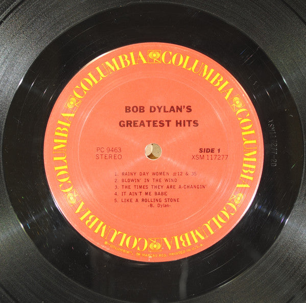 Bob Dylan : Bob Dylan's Greatest Hits (LP, Comp, RE)