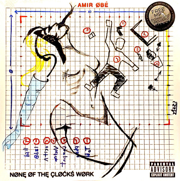 Amir Obè : None Of The Clocks Work (12", EP)