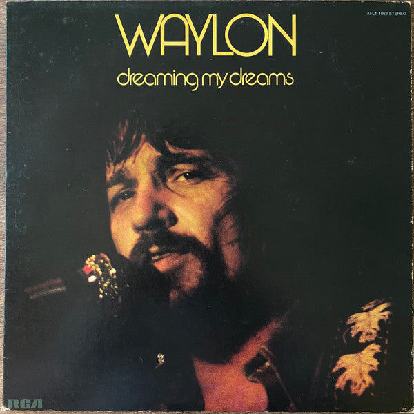 Waylon Jennings : Dreaming My Dreams (LP, Album, RE, Bla)