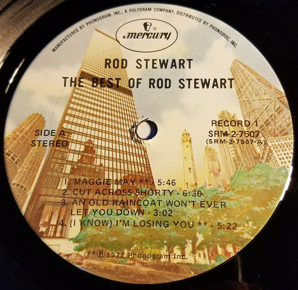 Rod Stewart : The Best Of Rod Stewart (2xLP, Comp, Gat)