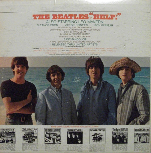 The Beatles : Help! (Original Motion Picture Soundtrack) (LP, Album, Gat)