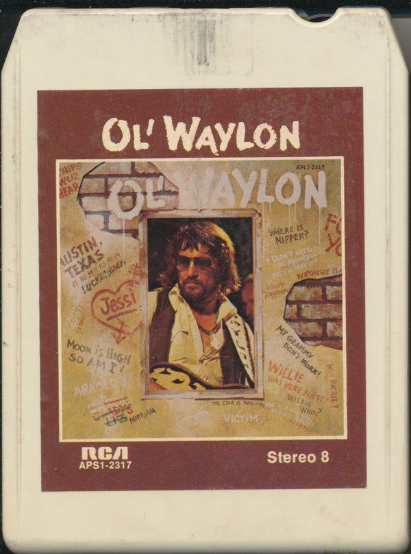 Waylon Jennings : Ol' Waylon (8-Trk, Album)