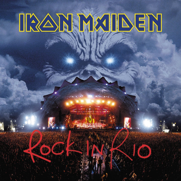 Iron Maiden : Rock In Rio (3xLP, Album, RE, RM, Tri)