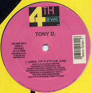 Tony D.* : Check The Elevation  (12")