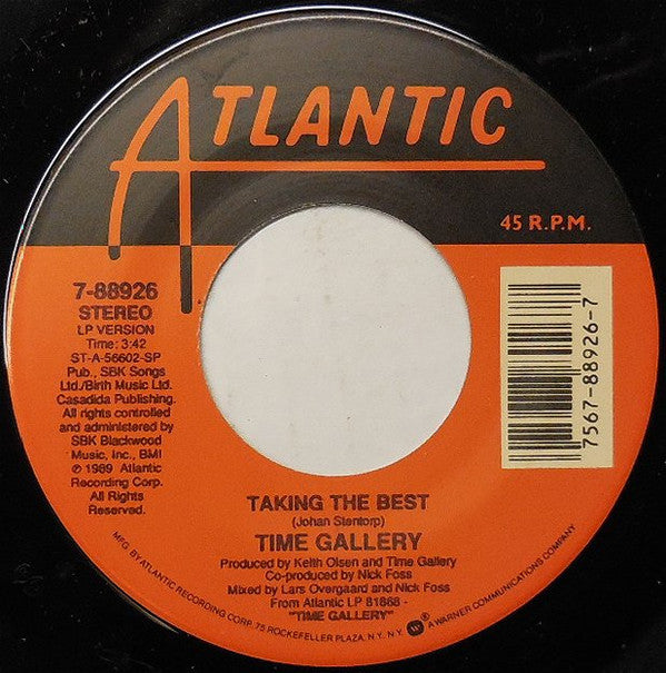 Time Gallery : Taking The Best (7", Single)