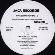 Passion Puppets : Like Dust (12", Promo)