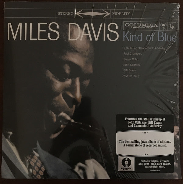 Miles Davis : Kind Of Blue (LP, Album, RE, RM, 180)