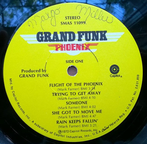 Grand Funk* : Phoenix (LP, Album, Los)