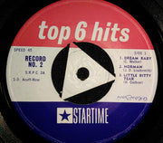 Unknown Artist : Pepsi-Cola Presents The Big Six - Top 6 Hits Record No. 2 (7", Promo)