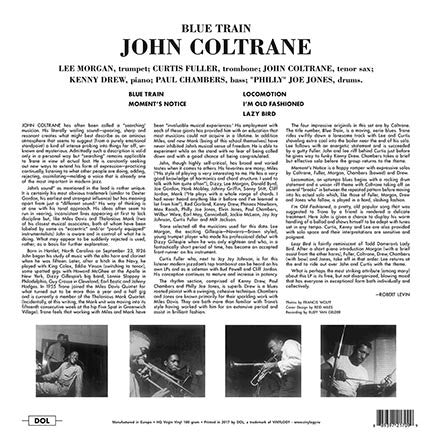 John Coltrane : Blue Train (LP, Album, RE, 180)