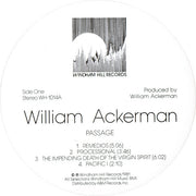 William Ackerman : Passage (LP, Album, EMW)