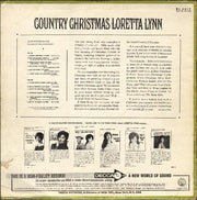 Loretta Lynn : Country Christmas (LP, Album, Mono, Pin)