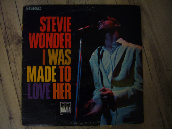 Stevie Wonder : I Was Made To Love Her (LP, Album)