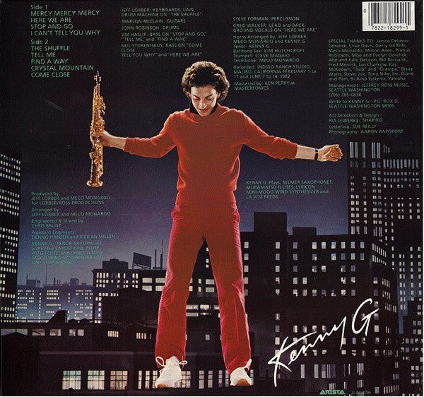 Kenny G (2) : Kenny G (LP, Album, Mon)