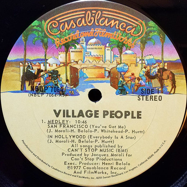 Village People : Village People (LP, Album, Ter)