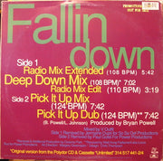 Nu Colours : Fallin Down (12", Promo)