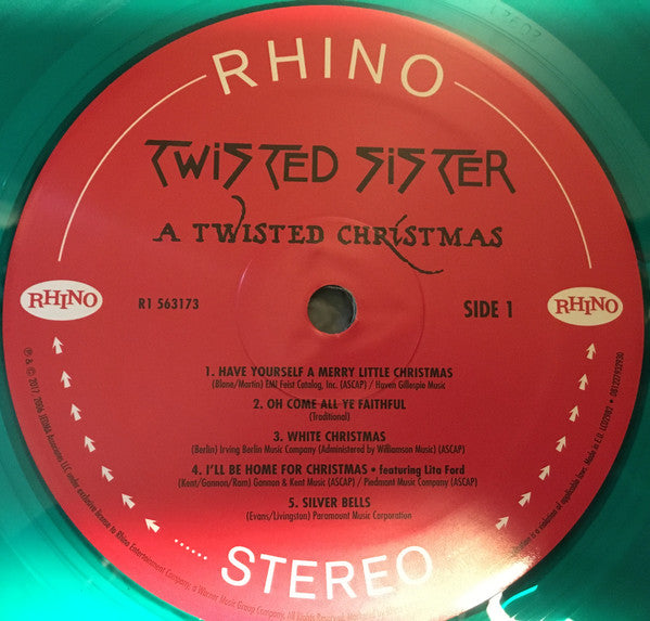 Twisted Sister : A Twisted Christmas (LP, Album, RSD, Ltd, RE, Gre)