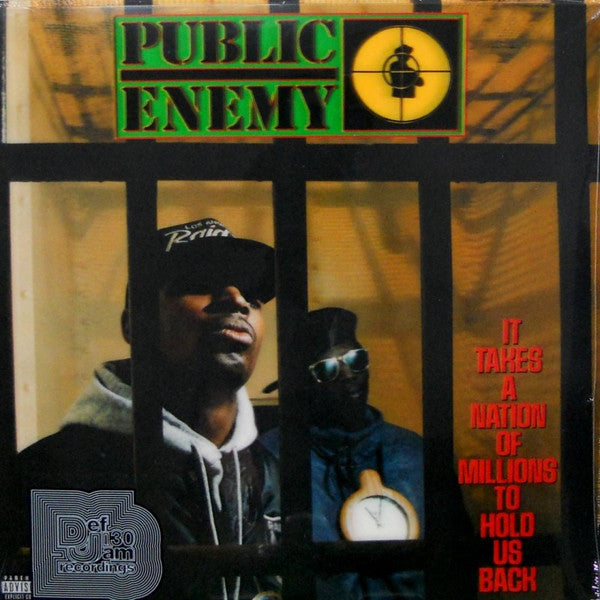 Public Enemy : It Takes A Nation Of Millions To Hold Us Back (LP, Album, RE, RP, 180)