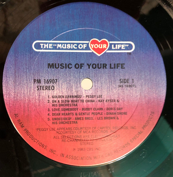 Various : Music Of Your Life (LP, Album, Comp)