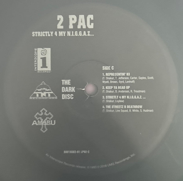 2Pac : Strictly 4 My N.I.G.G.A.Z... (2xLP, Album, RE, 25t)