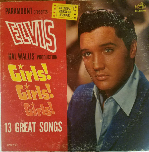 Elvis Presley : Girls! Girls! Girls! (LP, Album, Mono, Hol)