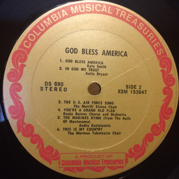 Various : God Bless America (2xLP, Comp)