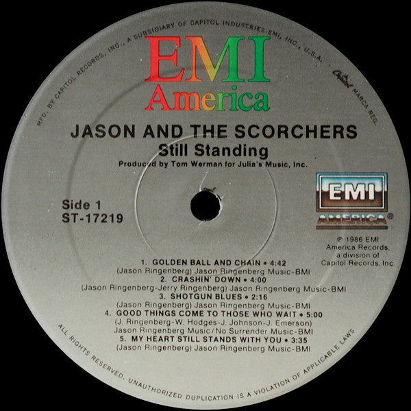 Jason And The Scorchers* : Still Standing (LP, Album)