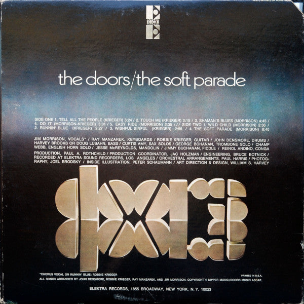 The Doors : The Soft Parade (LP, Album, RP, Ter)